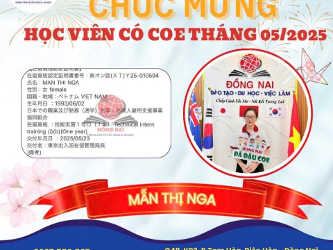 CHÚC MỪNG HỌC VIÊN RA TƯ CÁCH LƯU TRÚ