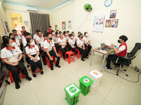 BUỔI HỌC NGOẠI KHÓA CỦA HỌC VIÊN TRUNG TÂM ĐỒNG NAI