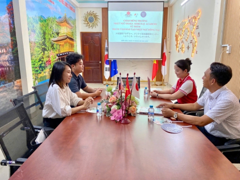TRUNG TÂM ĐỒNG NAI HÂN HẠNH ĐƯỢC GẶP ĐỠ QUÝ ĐỐI TÁC TẠI NHẬT BẢN - HÀN QUỐC
