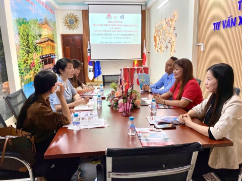 TRUNG TÂM ĐỒNG NAI HÂN HẠNH ĐƯỢC GẶP ĐỠ QUÝ ĐỐI TÁC TẠI NHẬT BẢN - HÀN QUỐC