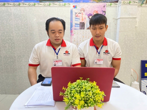 HỌC VIÊN CHECK FORM-CHECK TIẾNG TẠI TRUNG TÂM ĐỒNG NAI