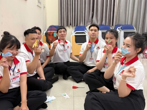 BUỔI HỌC NGOẠI KHÓA CỦA HỌC VIÊN TRUNG TÂM ĐỒNG NAI