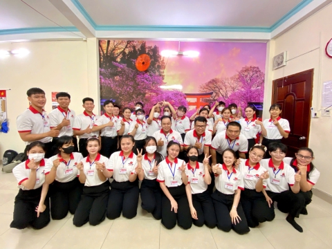 BUỔI HỌC NGOẠI KHÓA CỦA HỌC VIÊN TRUNG TÂM ĐỒNG NAI