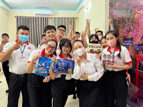 BUỔI HỌC NGOẠI KHÓA CỦA HỌC VIÊN TRUNG TÂM ĐỒNG NAI