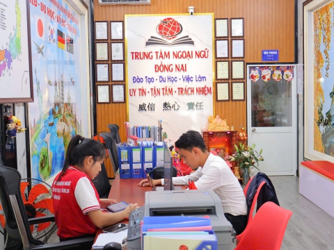 HỌC VIÊN CHECK FORM-CHECK TIẾNG TẠI TRUNG TÂM ĐỒNG NAI