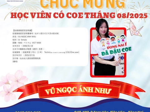 CHÚC MỪNG HỌC VIÊN RA TƯ CÁCH LƯU TRÚ