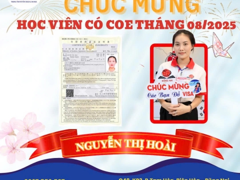 CHÚC MỪNG HỌC VIÊN RA TƯ CÁCH LƯU TRÚ
