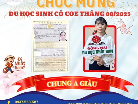 CHÚC MỪNG HỌC VIÊN RA TƯ CÁCH LƯU TRÚ
