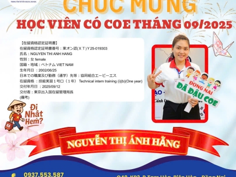 CHÚC MỪNG HỌC VIÊN RA TƯ CÁCH LƯU TRÚ