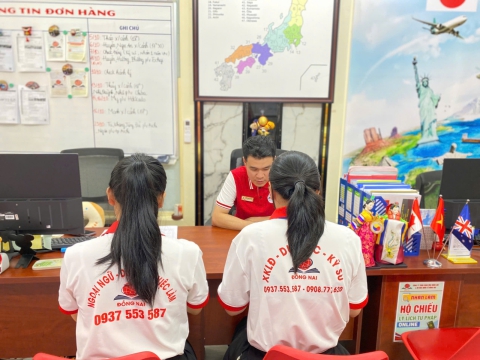 HỌC VIÊN CHECK FORM-CHECK TIẾNG TẠI TRUNG TÂM ĐỒNG NAI