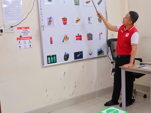 BUỔI HỌC NGOẠI KHÓA CỦA HỌC VIÊN TRUNG TÂM ĐỒNG NAI