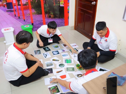 BUỔI HỌC NGOẠI KHÓA CỦA HỌC VIÊN TRUNG TÂM ĐỒNG NAI